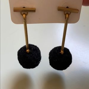 Madewell pom pom earrings
